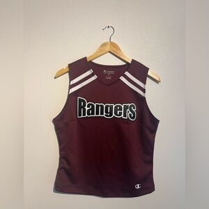 Champion Maroon Rangers Sleeveless Jersey